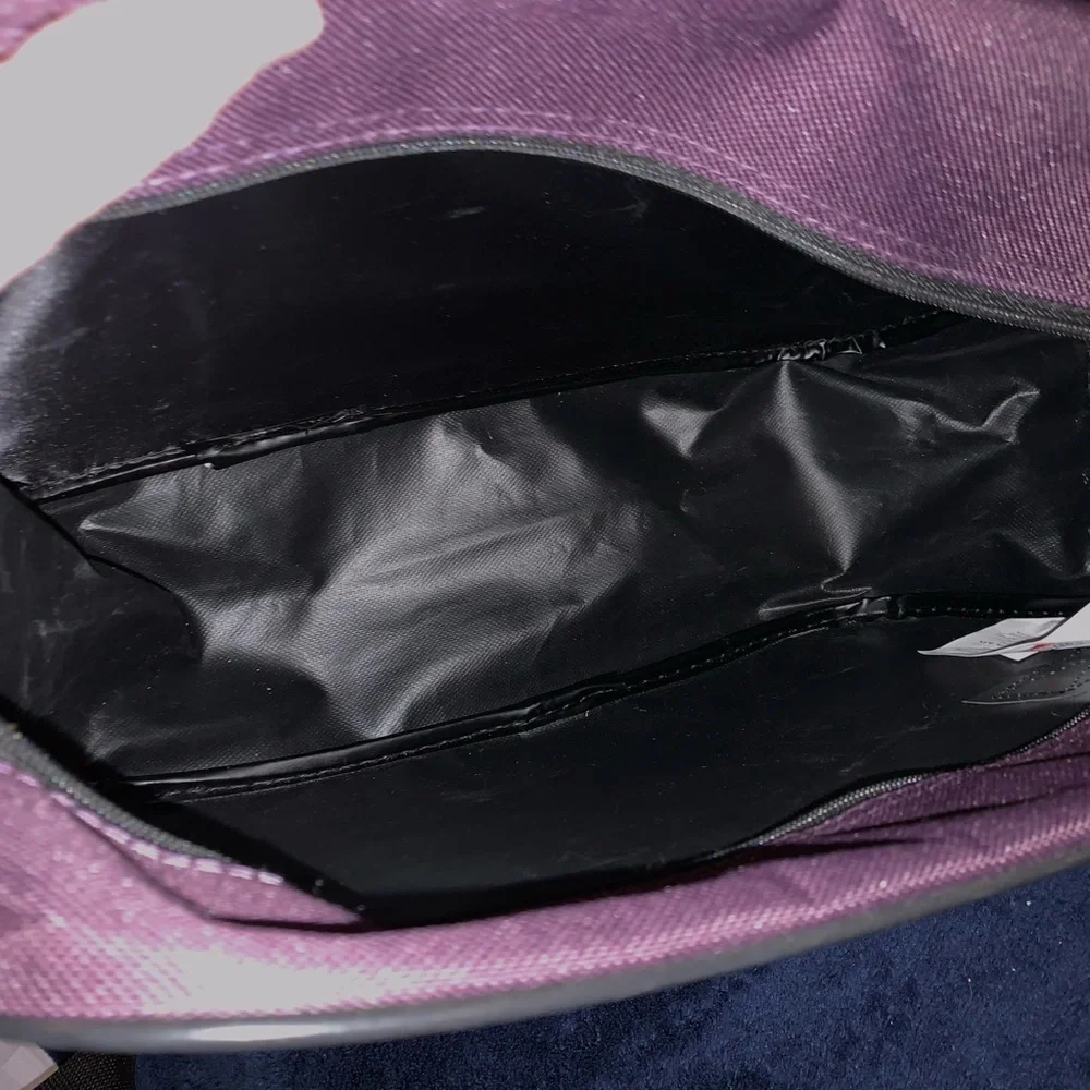 American Tourister Carry on travel bag Purple 16” X 11” X 6”